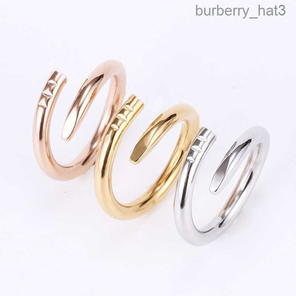 love rings womens band ring jewelry titanium steel single nail european and american fashion street casual couple classic gold silver rose o
love rings womens band ring jewelry titanium steel single nail european and american fashion street casual couple classic gold silver rose o
