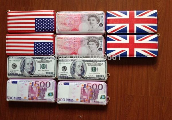 new creative 500 euro50 pounds100 dollarus national flag bill money pu wallet for man and woman bank card holder purse carteira8435145, Red;black
new creative 500 euro50 pounds100 dollarus national flag bill money pu wallet for man and woman bank card holder purse carteira8435145, Red;black