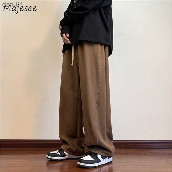 wide leg pants men fleece high street american vintage joggers oversize solid handsome stylish harajuku slacks clothing leisure l230520, Black
wide leg pants men fleece high street american vintage joggers oversize solid handsome stylish harajuku slacks clothing leisure l230520, Black