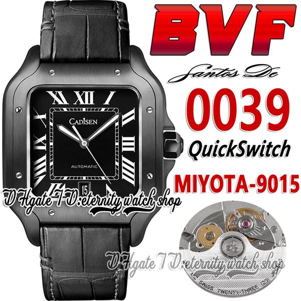 bvf v3 bv0039 japan miyota 9015 modify 1847mc automatic mens watch large stainless adlc black dial roman markers quick switch leather strap, Slivery;brown
bvf v3 bv0039 japan miyota 9015 modify 1847mc automatic mens watch large stainless adlc black dial roman markers quick switch leather strap, Slivery;brown