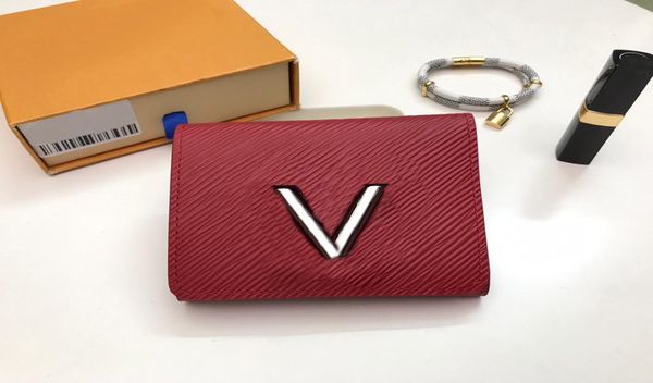 for red brand women genuine bags 67709 leather short hasp wallets with dustbag box card holder purses cx13671558, Red;black
for red brand women genuine bags 67709 leather short hasp wallets with dustbag box card holder purses cx13671558, Red;black