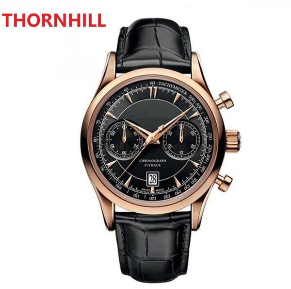 other watches mens multi functional watches 40mm relogio masculino brand wristwatches luxury designer calendar leather men watch j230606, Slivery;black
other watches mens multi functional watches 40mm relogio masculino brand wristwatches luxury designer calendar leather men watch j230606, Slivery;black