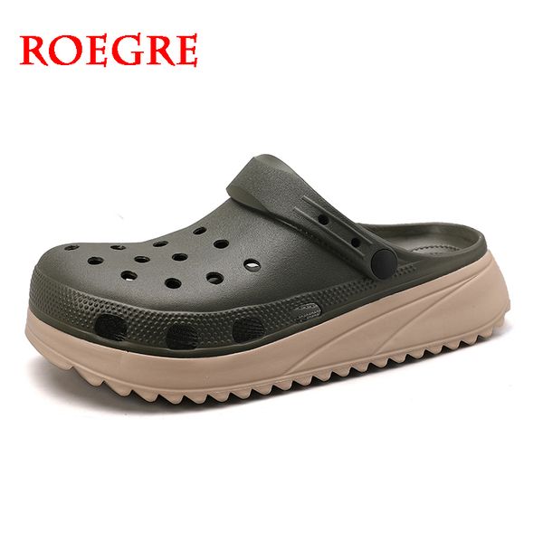 summer men sandals new casual garden clogs shoes classic outdoor non-slip beach platform flat slippers men sandals, Black
summer men sandals new casual garden clogs shoes classic outdoor non-slip beach platform flat slippers men sandals, Black