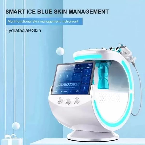 7 in 1 smart ice cleaning tools accessories blue plus oxygen hy-dra facial machine facial bubble machine second generation salon anti-aging, Black;white
7 in 1 smart ice cleaning tools accessories blue plus oxygen hy-dra facial machine facial bubble machine second generation salon anti-aging, Black;white