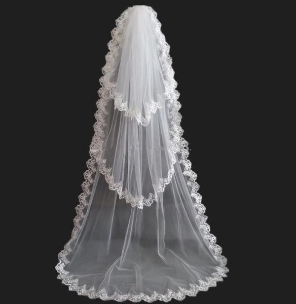 beautiful three layers long bridal veils with lace edge church tulle bride wedding veil wedding accessory in stock4828604, Black
beautiful three layers long bridal veils with lace edge church tulle bride wedding veil wedding accessory in stock4828604, Black