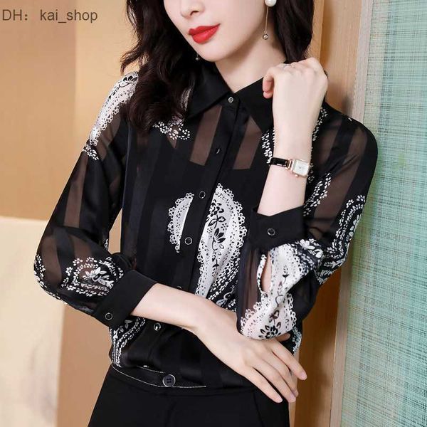 silk shirt early autumn new long sleeved chiffon high end fashion westernization mulberry dress, White
silk shirt early autumn new long sleeved chiffon high end fashion westernization mulberry dress, White