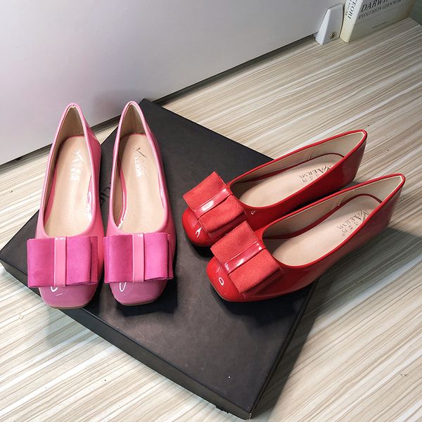 wedding shoes for women rose red pink spring women flat shoes nice quality size 33-43 square head pu leather zapatos planos, Black
wedding shoes for women rose red pink spring women flat shoes nice quality size 33-43 square head pu leather zapatos planos, Black