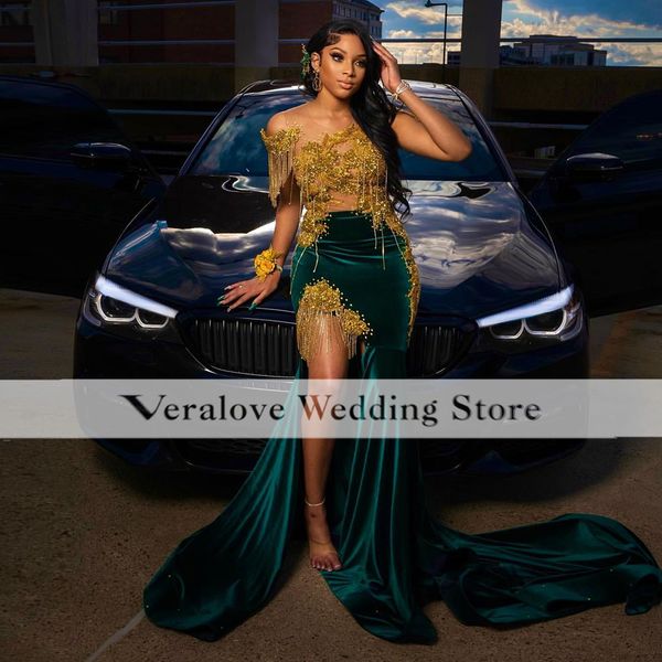 dark green 2k23 prom dresses mermaid sparkly beads velvet slit black girls gala party gown robes de soiree evening occasion
dark green 2k23 prom dresses mermaid sparkly beads velvet slit black girls gala party gown robes de soiree evening occasion