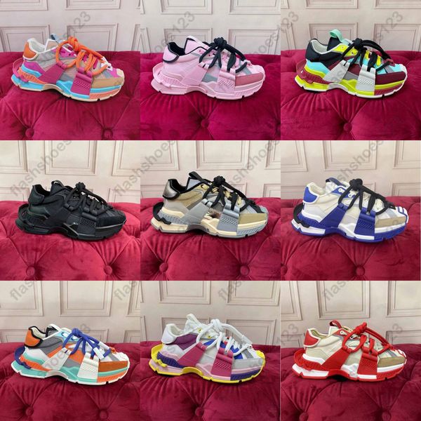 designer shoes 5862 space sneakers men women plate-forme trainers popular couple models multicolor matching retro sneakers size 36-45, Black
designer shoes 5862 space sneakers men women plate-forme trainers popular couple models multicolor matching retro sneakers size 36-45, Black