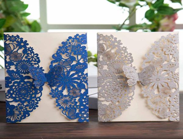 wishmade 50pcs glitter laser cut wedding invitations cards with silver royal blue butterfly lace flower design for birthday party 4942333, Black
wishmade 50pcs glitter laser cut wedding invitations cards with silver royal blue butterfly lace flower design for birthday party 4942333, Black
