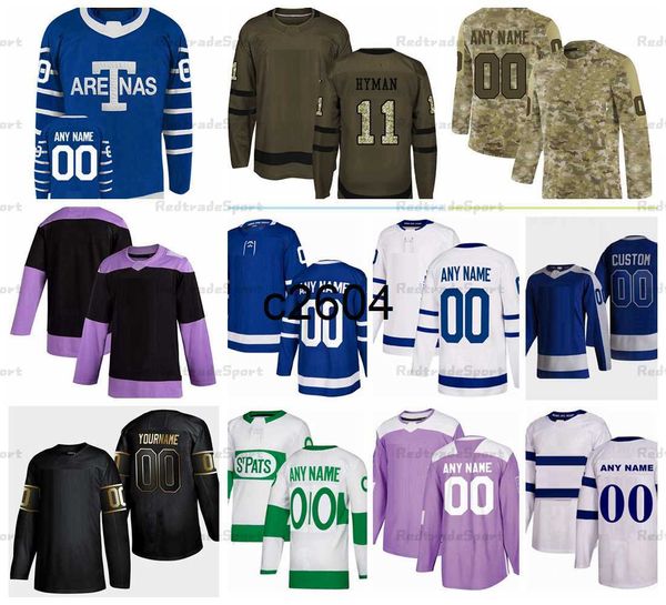c2604 2021 reverse retro customize hockey jersey 19 jason spezza jack campbell st pats golden edition camo veterans day fights cancer tj bro, Black
c2604 2021 reverse retro customize hockey jersey 19 jason spezza jack campbell st pats golden edition camo veterans day fights cancer tj bro, Black