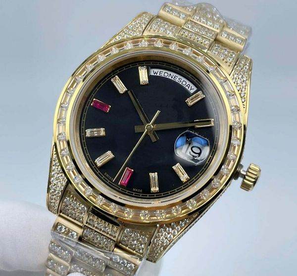 classic latest 5 style full drill men' s wristwatches 41mm diamond bezel sapphire luminous auto date super quality 118206 cal. 2813 aut, Slivery;brown
classic latest 5 style full drill men' s wristwatches 41mm diamond bezel sapphire luminous auto date super quality 118206 cal. 2813 aut, Slivery;brown
