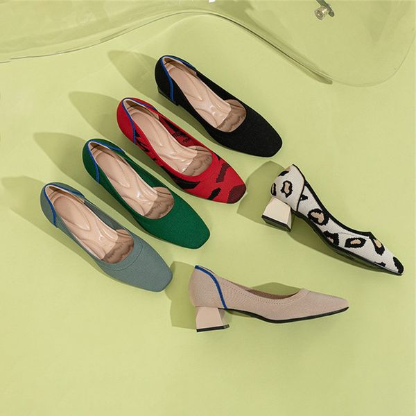 large high-heeled shoes 42/43/41 womens shoes knitted fashionable breathable non-slip beautiful color matching spring and autum, Black
large high-heeled shoes 42/43/41 womens shoes knitted fashionable breathable non-slip beautiful color matching spring and autum, Black