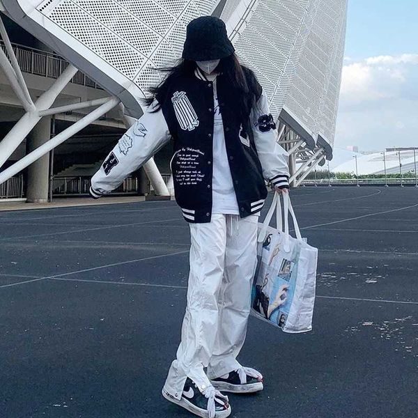 heliport apron towel embroidered baseball jacket china-chic wide matsuhara casual couple men and women fiqk, Gray
heliport apron towel embroidered baseball jacket china-chic wide matsuhara casual couple men and women fiqk, Gray