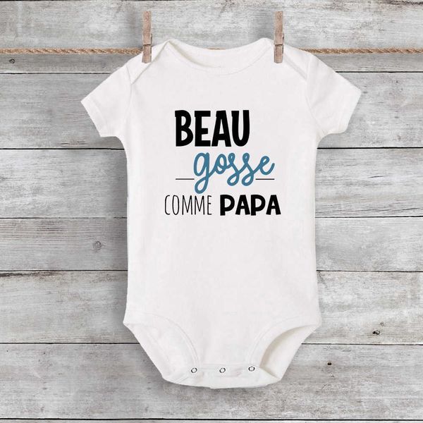 jumpsuits beautiful like a father newborn summer short sleeved boy jumpsuits fun and cute baby tights g220606, Blue
jumpsuits beautiful like a father newborn summer short sleeved boy jumpsuits fun and cute baby tights g220606, Blue