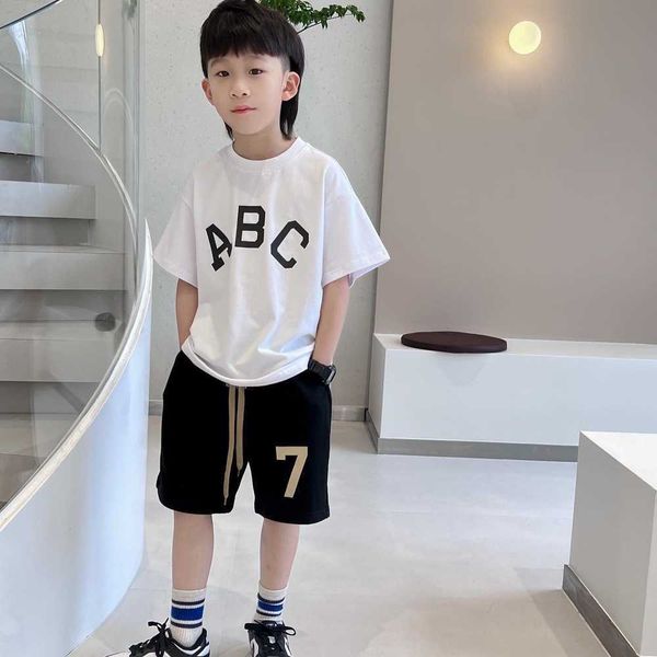children sport outfits kids boys sets cotton t-shirt with shorts summer baby boy 2pc/tracksuit toddler letters casual clothes, White
children sport outfits kids boys sets cotton t-shirt with shorts summer baby boy 2pc/tracksuit toddler letters casual clothes, White