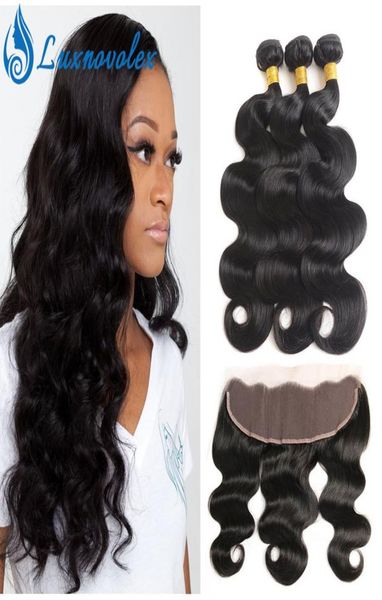 malaysian hair bundles with frontal body wave 100 unprocessed human hair weave 3 bundles with lace frontal closure 4pcslot natur7417998, Black;brown
malaysian hair bundles with frontal body wave 100 unprocessed human hair weave 3 bundles with lace frontal closure 4pcslot natur7417998, Black;brown
