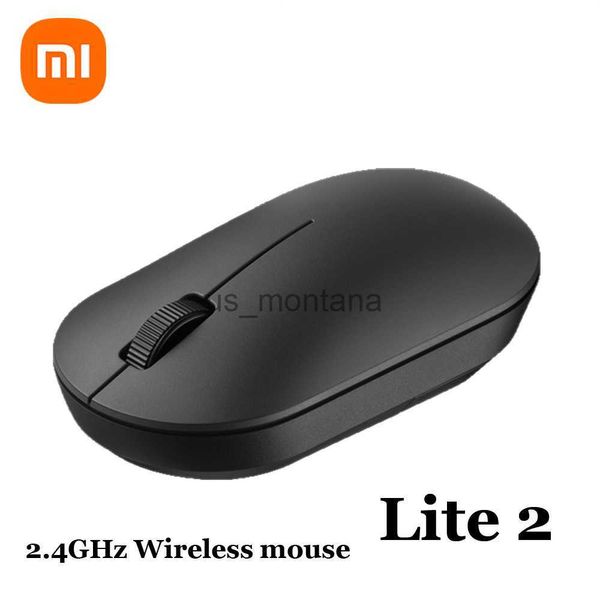 Image of Mice Wireless Mouse Lite 2 24GHz 1000DPI Ergonomic Optical Portable Computer Mouse Easy to carry gaming Mouses J230606