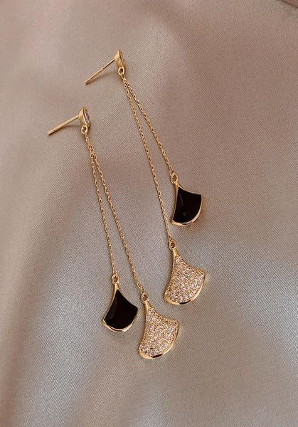 fanshaped needle rhinestone women039s silver long earrings tassel korean style simple graceful fashion allmatch highgrade ea9942609
fanshaped needle rhinestone women039s silver long earrings tassel korean style simple graceful fashion allmatch highgrade ea9942609