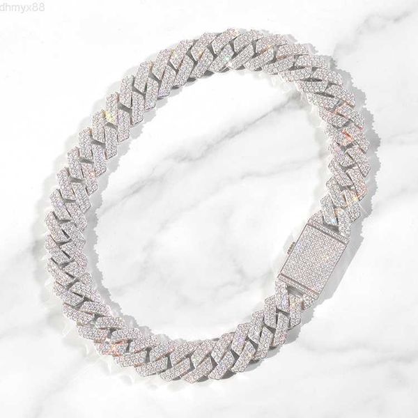 rts 13mm 15mm 20mm hip hop chain sterling silver pass the diamond test moissanite diamond cuban chain for men necklace
rts 13mm 15mm 20mm hip hop chain sterling silver pass the diamond test moissanite diamond cuban chain for men necklace