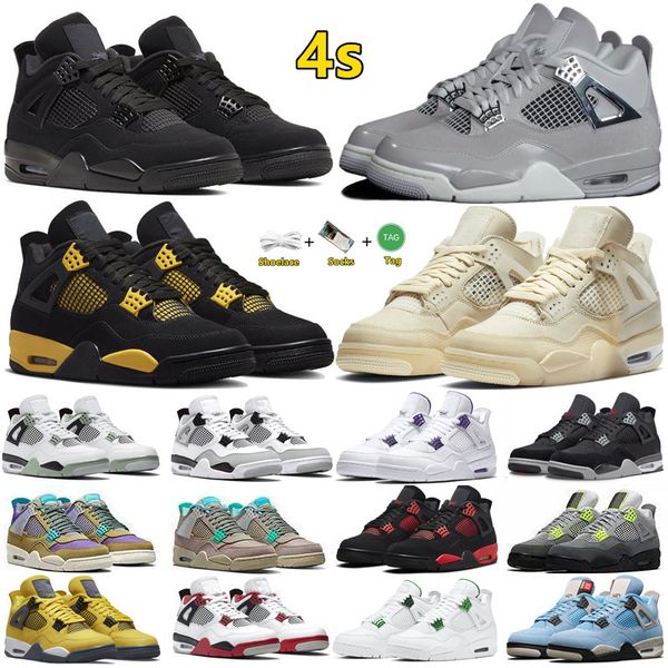 4 4s mens basketball shoes frozen moments pine green military blue black cat seafoam thunder sail university blue red cement men women train
4 4s mens basketball shoes frozen moments pine green military blue black cat seafoam thunder sail university blue red cement men women train