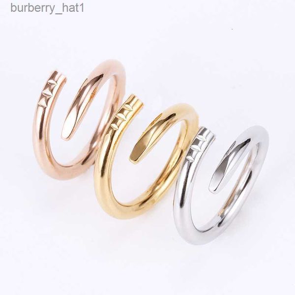 love rings womens band ring jewelry titanium steel single nail european and american fashion street casual couple classic gold silver rose o
love rings womens band ring jewelry titanium steel single nail european and american fashion street casual couple classic gold silver rose o