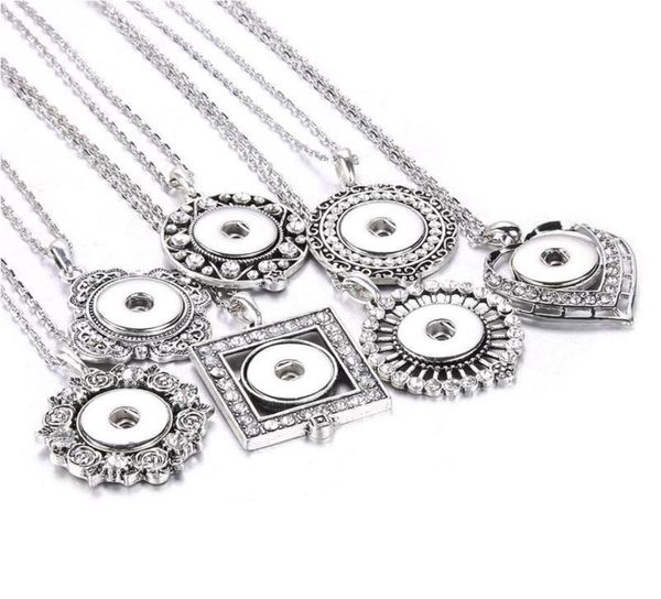 new snap button necklace jewelry rhinestone crystal metal pendant for women fit diy 20mm 18mm snap buttons bbyozi9105476, Silver
new snap button necklace jewelry rhinestone crystal metal pendant for women fit diy 20mm 18mm snap buttons bbyozi9105476, Silver