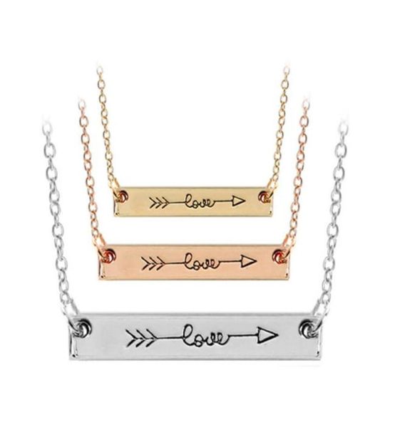 letter necklace love minimalist cupid rose gold color bar stick pendant necklaces simply horizontal arrow for women hip hop jewelr8178083, Silver
letter necklace love minimalist cupid rose gold color bar stick pendant necklaces simply horizontal arrow for women hip hop jewelr8178083, Silver