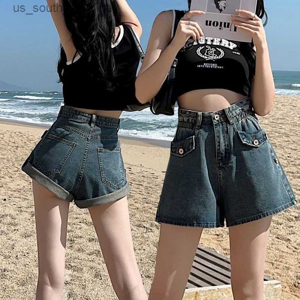 s-xl size loose retro denim shorts women high waist casual fashion design jeans female summer button wide leg pocket short black l230522, White;black
s-xl size loose retro denim shorts women high waist casual fashion design jeans female summer button wide leg pocket short black l230522, White;black