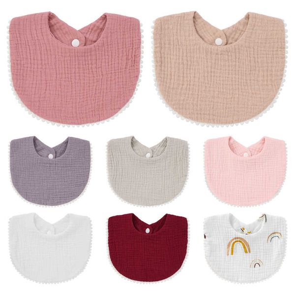 bibs burp cloths baby feeding drool pleated hem solid lace saliva towel soft cotton baby bib g220605
bibs burp cloths baby feeding drool pleated hem solid lace saliva towel soft cotton baby bib g220605