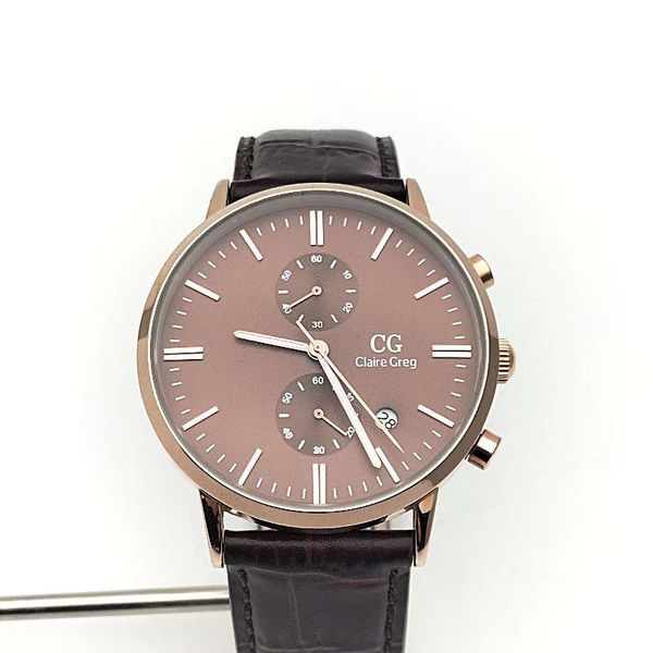 high end men's business watch waterproof luminous calendar quartz watch genuine leather fashion multifunctional student men's watc, Silver
high end men's business watch waterproof luminous calendar quartz watch genuine leather fashion multifunctional student men's watc, Silver
