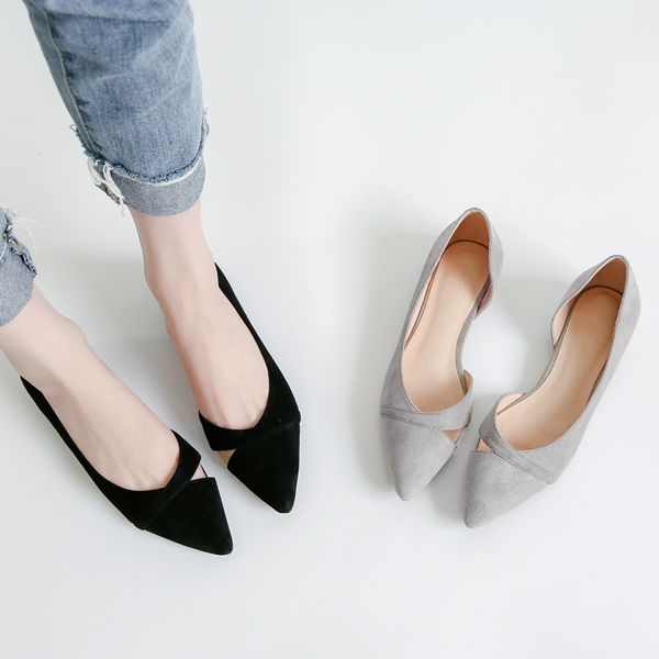 women shoes flats gray pointed toe basic simple concise flat heel shoes extra big size 43 44 45 46 small size 31 32 33 lady shoe, Black
women shoes flats gray pointed toe basic simple concise flat heel shoes extra big size 43 44 45 46 small size 31 32 33 lady shoe, Black