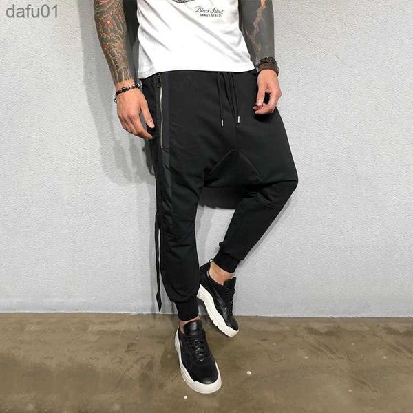 2020 fashion harem pants men hip hop casual joggers elastic waist fitness sweatpants male streetwear cross pants trousers l230520, Black
2020 fashion harem pants men hip hop casual joggers elastic waist fitness sweatpants male streetwear cross pants trousers l230520, Black