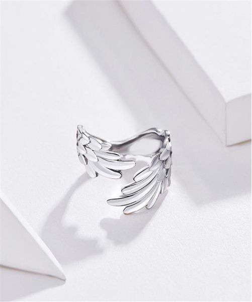 sterling silver s925 open ring with platinumplated feather wings adjustable polished craftsmanship comfortable to wear fashio9265862, Golden;silver
sterling silver s925 open ring with platinumplated feather wings adjustable polished craftsmanship comfortable to wear fashio9265862, Golden;silver