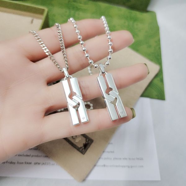 designer s925 sterling silver double letter necklace interlocking bar necklace personality fashion cool long pendant clavicle chain
designer s925 sterling silver double letter necklace interlocking bar necklace personality fashion cool long pendant clavicle chain