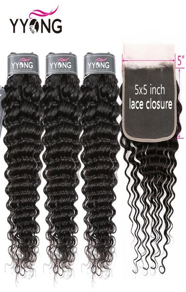 yyong 34 deep wave bundly wita 5x5 lace closury 830 inch peruvian remy human hair closure with bundles double strong weft4947413, Black;brown
yyong 34 deep wave bundly wita 5x5 lace closury 830 inch peruvian remy human hair closure with bundles double strong weft4947413, Black;brown