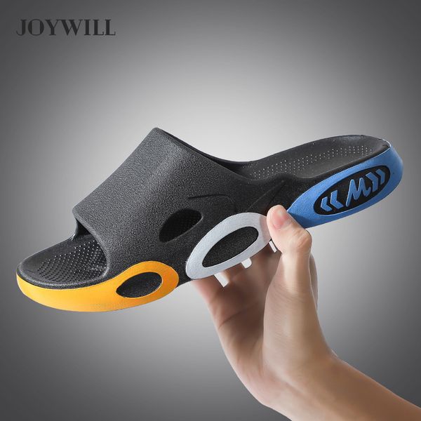 joywill fashion trend men's slippers summers outdoor beach sports sandals non-slip soft slipper for men household flip flops, Black
joywill fashion trend men's slippers summers outdoor beach sports sandals non-slip soft slipper for men household flip flops, Black