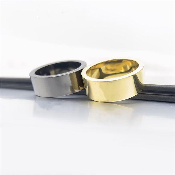 band rings couple ring fashion titanium steel gun color ring high edition gold label ring t005, Silver
band rings couple ring fashion titanium steel gun color ring high edition gold label ring t005, Silver