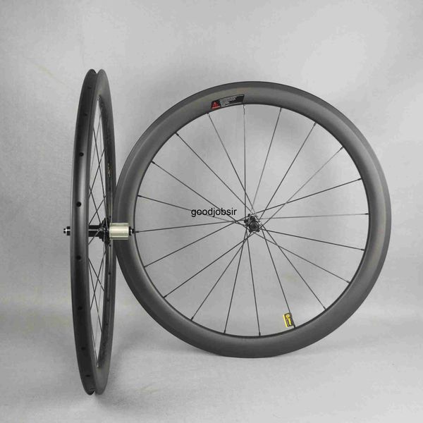 Image of taiwan factory light weight carbon wheel set for 700c road bike carbon fiber bicycle wheelset carbon road bike