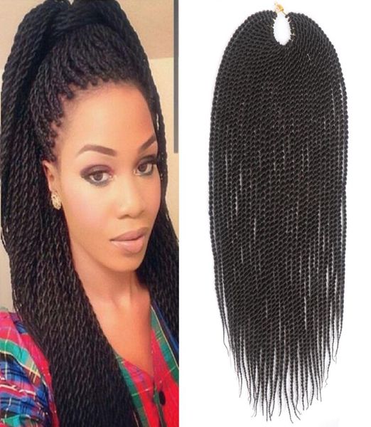 18inch 30rootspack crotchet braids 13 colors synthetic senegalese crochet hair extensions9586373, Black
18inch 30rootspack crotchet braids 13 colors synthetic senegalese crochet hair extensions9586373, Black