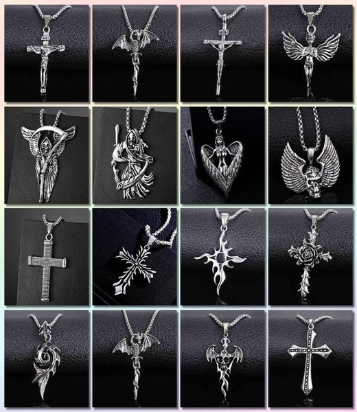 hip hop necklace titanium men039s angel fashion devil stainless steel pendant korean style new8491967, Silver
hip hop necklace titanium men039s angel fashion devil stainless steel pendant korean style new8491967, Silver
