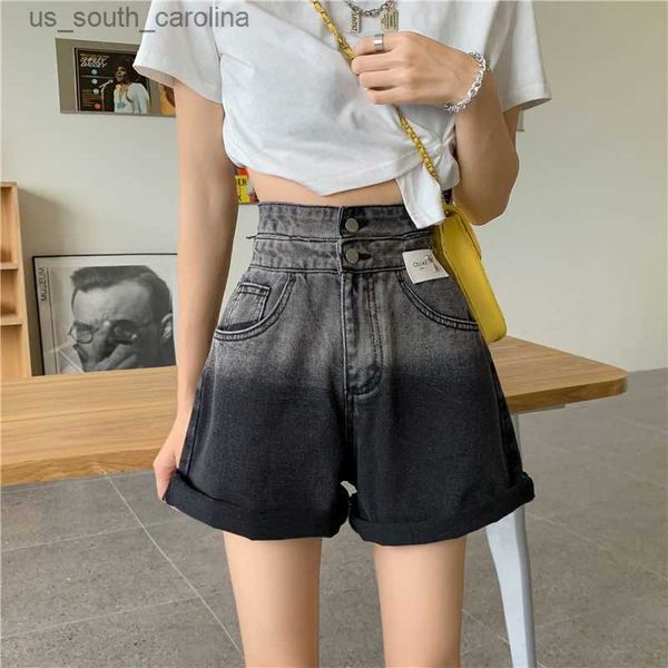 summer women's denim shorts high waist fashion jeans shorts gradient pants s-5xl l230522, White;black
summer women's denim shorts high waist fashion jeans shorts gradient pants s-5xl l230522, White;black