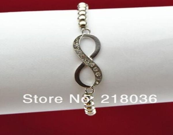 whole fashion antique silver infinite 8 words half rhinestones stainless steel nail charm braclets bangles diy jewelry5942139, Black
whole fashion antique silver infinite 8 words half rhinestones stainless steel nail charm braclets bangles diy jewelry5942139, Black