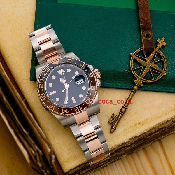 gs new gmt ii 40mm 126711 black dial with two tone watch cal 3285 movement 904l automatic mens bracelet waterproof men's watches, Slivery;golden
gs new gmt ii 40mm 126711 black dial with two tone watch cal 3285 movement 904l automatic mens bracelet waterproof men's watches, Slivery;golden