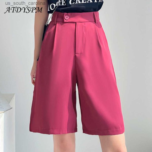 summer fashion shorts for women loose high waist wide leg casual ladies streetwear shorts femme l230522, White;black
summer fashion shorts for women loose high waist wide leg casual ladies streetwear shorts femme l230522, White;black
