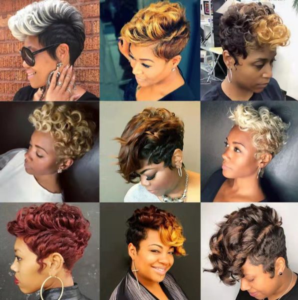 10 inch synthetic wig cap short curly hair front lace bob style variety of designs, Black
10 inch synthetic wig cap short curly hair front lace bob style variety of designs, Black