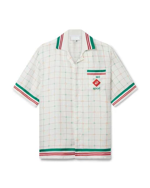 casablanca new mens shirts prairie green print loose british silk shirt short sleeve designer tees womens summer casablanc beach zoa4, White;black
casablanca new mens shirts prairie green print loose british silk shirt short sleeve designer tees womens summer casablanc beach zoa4, White;black