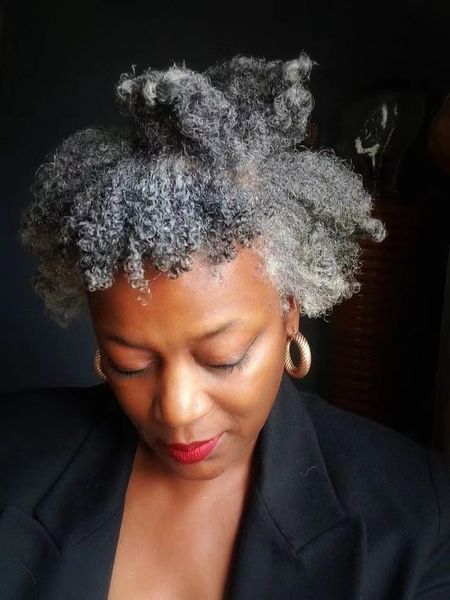 gray real ponytail extension 4c afro kinky curly grey hairpiece for chignon updo bun pony tail clip on extension hair 120g 100g 140g 1pcs in, Black
gray real ponytail extension 4c afro kinky curly grey hairpiece for chignon updo bun pony tail clip on extension hair 120g 100g 140g 1pcs in, Black