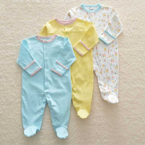 jumpsuits 3 pieces/batch newborn full set 100% autumn soft cotton long sleep baby boys and girls jumpsuit g220606, Blue
jumpsuits 3 pieces/batch newborn full set 100% autumn soft cotton long sleep baby boys and girls jumpsuit g220606, Blue