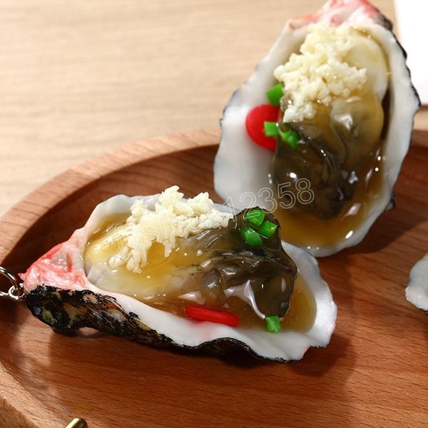 creative cartoon pvc oysters food model key chains keychain for women girls seafood series bag accessories key ring, Silver
creative cartoon pvc oysters food model key chains keychain for women girls seafood series bag accessories key ring, Silver